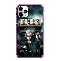 Чехол iPhone 11 Pro матовый LINDEMANN: Skills in Pills, цвет: 3D-фиолетовый