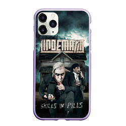 Чехол iPhone 11 Pro матовый LINDEMANN: Skills in Pills, цвет: 3D-светло-сиреневый