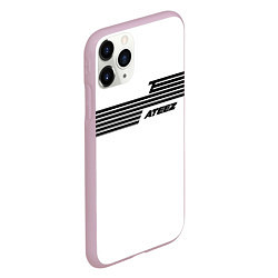 Чехол iPhone 11 Pro матовый Ateez, цвет: 3D-розовый — фото 2