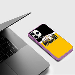 Чехол iPhone 11 Pro матовый Stray Kids, цвет: 3D-фиолетовый — фото 2