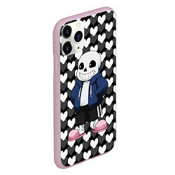 Чехол iPhone 11 Pro матовый UNDERTALE, цвет: 3D-розовый — фото 2