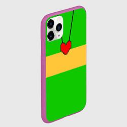 Чехол iPhone 11 Pro матовый ЧАРА CHARA, цвет: 3D-фиолетовый — фото 2