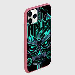 Чехол iPhone 11 Pro матовый Ария, цвет: 3D-малиновый — фото 2