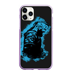 Чехол iPhone 11 Pro матовый Vikings, цвет: 3D-сиреневый