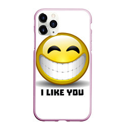 Чехол iPhone 11 Pro матовый I like you