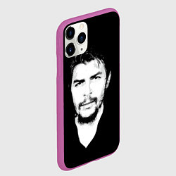 Чехол iPhone 11 Pro матовый Че Гевара, цвет: 3D-фиолетовый — фото 2