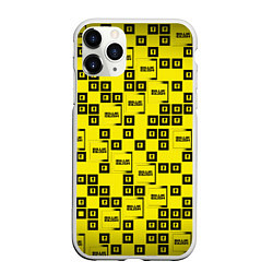 Чехол iPhone 11 Pro матовый Billie eilish, цвет: 3D-белый