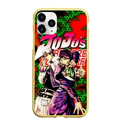 Чехол iPhone 11 Pro матовый Jojo, цвет: 3D-желтый