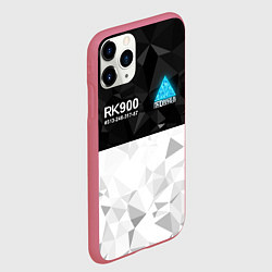 Чехол iPhone 11 Pro матовый RK900 CONNOR, цвет: 3D-малиновый — фото 2