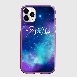 Чехол iPhone 11 Pro матовый STRAY KIDS, цвет: 3D-фиолетовый