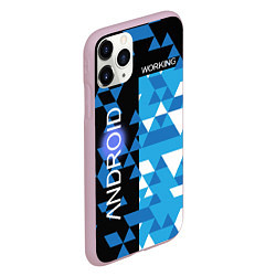 Чехол iPhone 11 Pro матовый Detroit:become, цвет: 3D-розовый — фото 2