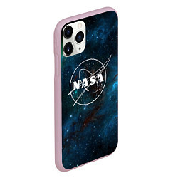 Чехол iPhone 11 Pro матовый NASA, цвет: 3D-розовый — фото 2