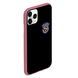 Чехол iPhone 11 Pro матовый STARS НА СПИНЕ, цвет: 3D-малиновый — фото 2