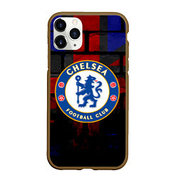 Чехол iPhone 11 Pro матовый Chelsea, цвет: 3D-коричневый