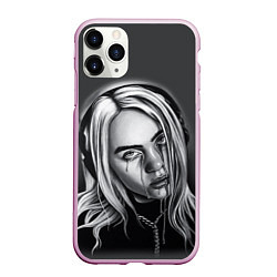 Чехол iPhone 11 Pro матовый BILLIE EILISH, цвет: 3D-розовый