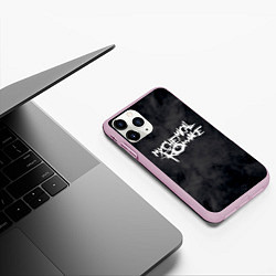 Чехол iPhone 11 Pro матовый My Chemical Romance, цвет: 3D-розовый — фото 2