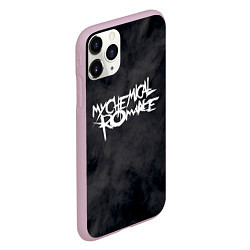 Чехол iPhone 11 Pro матовый My Chemical Romance, цвет: 3D-розовый — фото 2