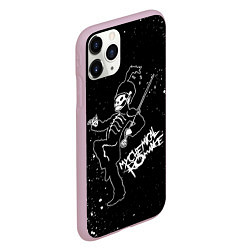 Чехол iPhone 11 Pro матовый My Chemical Romance, цвет: 3D-розовый — фото 2