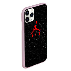 Чехол iPhone 11 Pro матовый MICHAEL JORDAN, цвет: 3D-розовый — фото 2