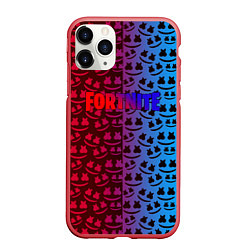 Чехол iPhone 11 Pro матовый FORTNITE x MARSHMELLO, цвет: 3D-красный