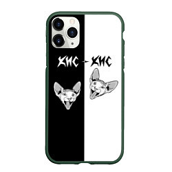 Чехол iPhone 11 Pro матовый Кис-Кис