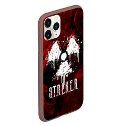Чехол iPhone 11 Pro матовый STALKER 2, цвет: 3D-коричневый — фото 2