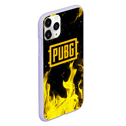 Чехол iPhone 11 Pro матовый PUBG, цвет: 3D-светло-сиреневый — фото 2