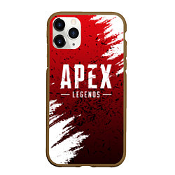 Чехол iPhone 11 Pro матовый APEX LEGENDS, цвет: 3D-коричневый