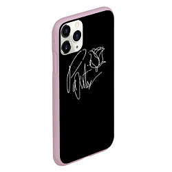 Чехол iPhone 11 Pro матовый ТИКТОКЕР - PAYTON MOORMEIE, цвет: 3D-розовый — фото 2