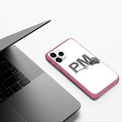 Чехол iPhone 11 Pro матовый Payton Moormeier, цвет: 3D-малиновый — фото 2