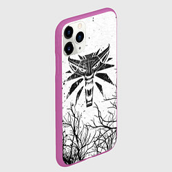 Чехол iPhone 11 Pro матовый ВЕДЬМАК, цвет: 3D-фиолетовый — фото 2