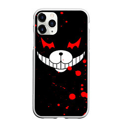 Чехол iPhone 11 Pro матовый MONOKUMA, цвет: 3D-белый