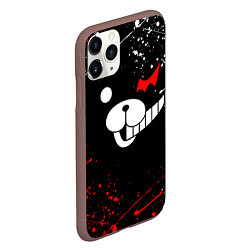 Чехол iPhone 11 Pro матовый MONOKUMA, цвет: 3D-коричневый — фото 2