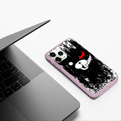 Чехол iPhone 11 Pro матовый MONOKUMA, цвет: 3D-розовый — фото 2