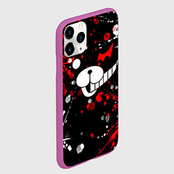 Чехол iPhone 11 Pro матовый MONOKUMA, цвет: 3D-фиолетовый — фото 2