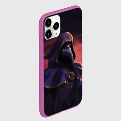 Чехол iPhone 11 Pro матовый Terraria, цвет: 3D-фиолетовый — фото 2
