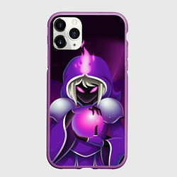 Чехол iPhone 11 Pro матовый Terraria, цвет: 3D-фиолетовый