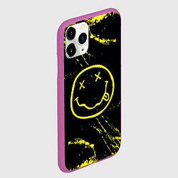 Чехол iPhone 11 Pro матовый NIRVANA, цвет: 3D-фиолетовый — фото 2