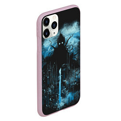 Чехол iPhone 11 Pro матовый Ктулху, цвет: 3D-розовый — фото 2