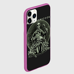 Чехол iPhone 11 Pro матовый Cthulhu, цвет: 3D-фиолетовый — фото 2