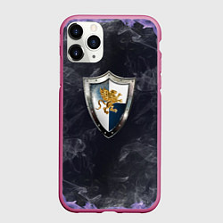 Чехол iPhone 11 Pro матовый Heroes of Might and Magic, цвет: 3D-малиновый