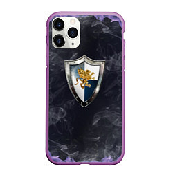 Чехол iPhone 11 Pro матовый Heroes of Might and Magic, цвет: 3D-фиолетовый