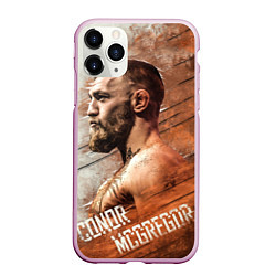 Чехол iPhone 11 Pro матовый McGREGOR, цвет: 3D-розовый