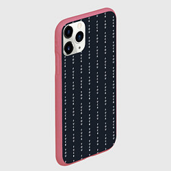 Чехол iPhone 11 Pro матовый FUCK YOU как у Конор МакГрегор, цвет: 3D-малиновый — фото 2