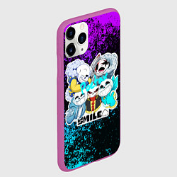 Чехол iPhone 11 Pro матовый UNDERTALE, цвет: 3D-фиолетовый — фото 2