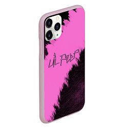 Чехол iPhone 11 Pro матовый LIL PEEP, цвет: 3D-розовый — фото 2