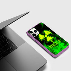Чехол iPhone 11 Pro матовый STALKER 2, цвет: 3D-фиолетовый — фото 2