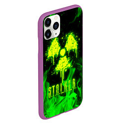 Чехол iPhone 11 Pro матовый STALKER 2, цвет: 3D-фиолетовый — фото 2