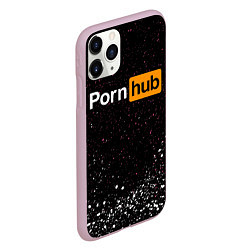 Чехол iPhone 11 Pro матовый PornHub, цвет: 3D-розовый — фото 2