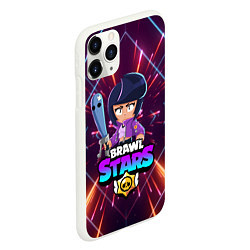 Чехол iPhone 11 Pro матовый BRAWL STARS BIBI, цвет: 3D-белый — фото 2